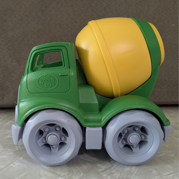 Green Toys Other - Green Toys Green/Yellow Small Cement Mixer Truck